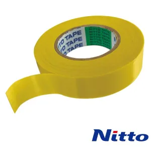 Yellow insulating tape 10 metres - 19 mm