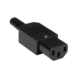 Three-pole In-line AC Socket - 10 A