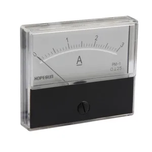 Analogue Panel Ammeter 70x60mm - 3 A