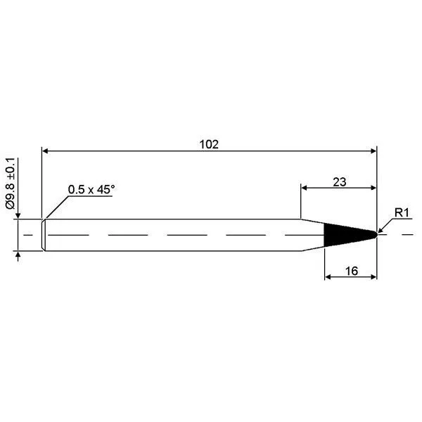 Soldering Tip for VTSI100 Soldering Pencil - Image 3