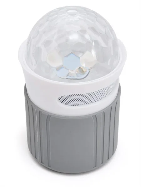 Bluetooth Speaker with LED Disco Light - Image 6