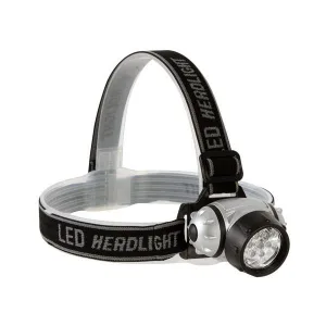 Head Torch with 7 White LEDs and 5 Modes