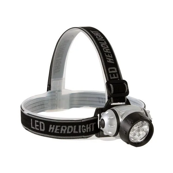 Head Torch with 7 White LEDs and 5 Modes - Image 1