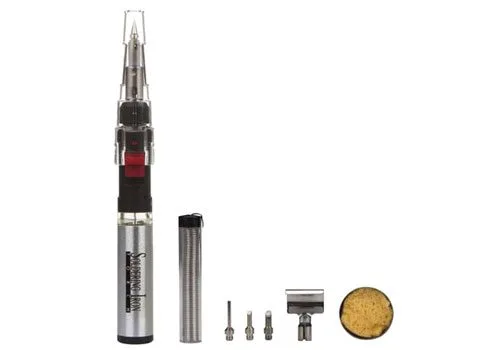 GAS soldering iron with accessories - Image 1