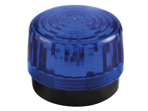 12V Blue LED Strobe Beacon - Image 1