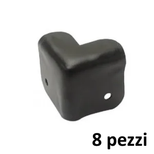 Set of 8 Corner Protectors for Speaker Cabinets 45 x 45 mm x 90°