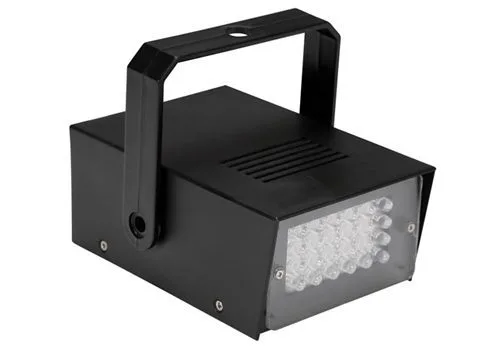 Battery-Powered Mini Strobe Light with 24 LEDs - Image 1