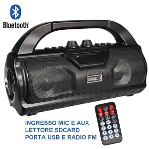 Fluide Bazooka - 2x15 watt Bluetooth Speaker