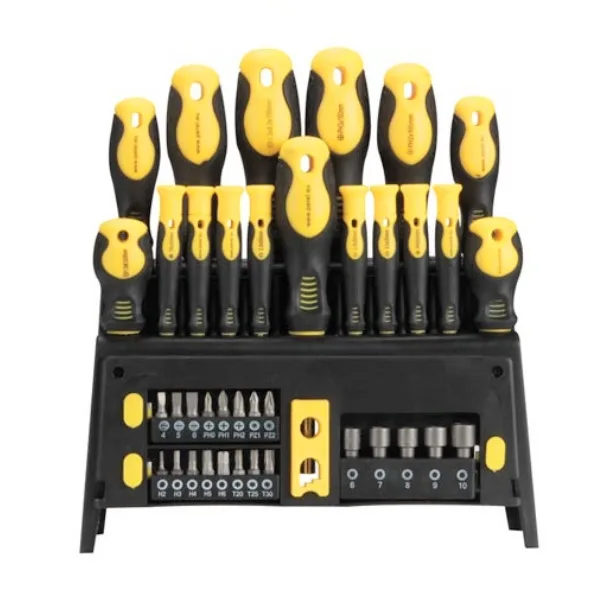 Screwdriver Set with Bits and Sockets - 39 Pieces - Image 1