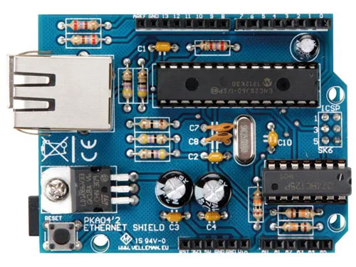 Ethernet Shield for Arduino - Soldering Kit Version - Image 3