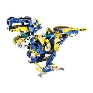 12-in-1 Solar Robot Kit with Hydraulic Movement - Build, Learn and Have Fun!