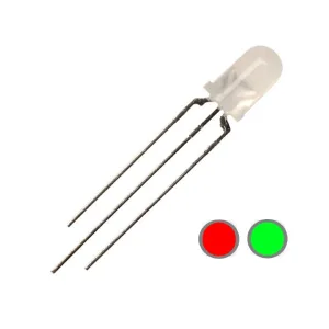 BICOLOUR LED 5 mm - RED-GREEN