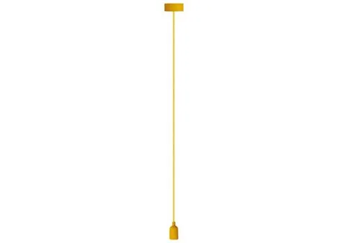 Ceiling Pendant with Cable and E27 Lampholder - Yellow - Image 3