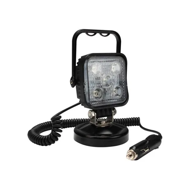 LED work light for vehicles with magnetic base - 15 watt - Image 1
