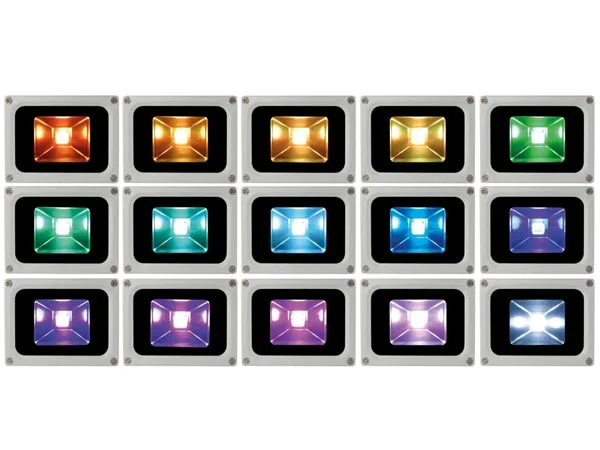 Outdoor RGB LED Floodlight IP65 with IR Remote Control - 10 W - Image 4