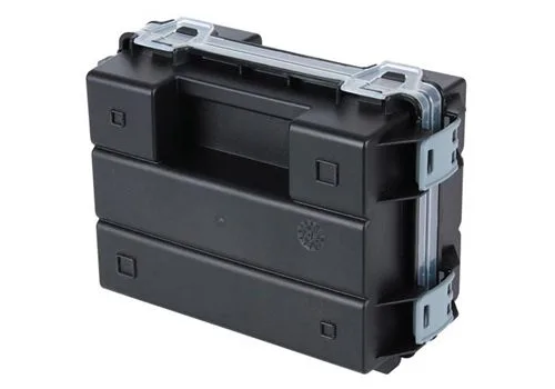Black Small Parts Case 195x145x95 mm - 6 compartments - Image 3