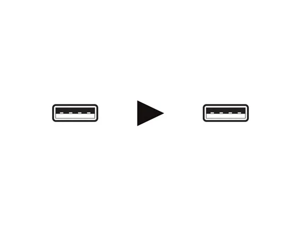 USB 2.0 cable type (A) male โ type (A) male - 5 metres - Image 3