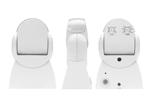 IP65 infrared motion sensor with dusk switch and adjustable timer - Image 5