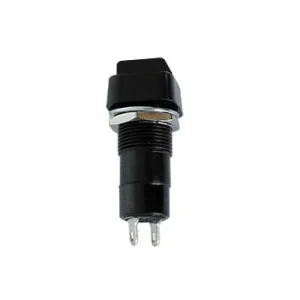 OFF-ON Pushbutton Switch 3A - Black