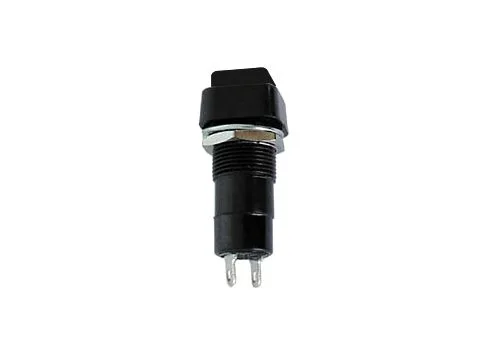 OFF-ON Pushbutton Switch 3A - Black - Image 1