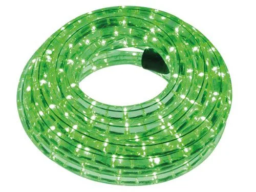 Green LED rope light - 5 metres - Image 3