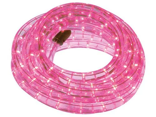 Pink LED Rope Light - 5 metres - Image 3