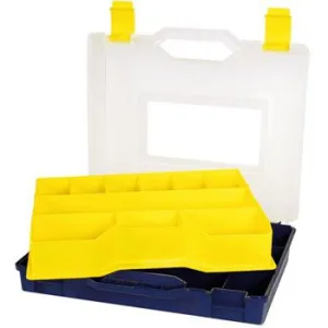 Small Parts Storage Case 385x290x130mm - 10 Compartments