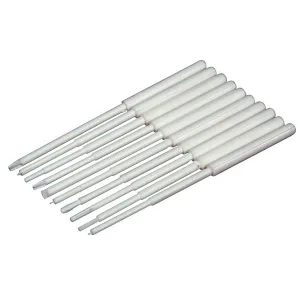 Set of 10 Plastic Screwdrivers - 115 mm