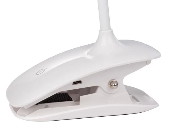 LED desk lamp with dimmer and clip mount - Image 3