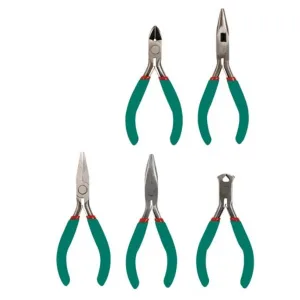 Set of 5 Electronics Pliers