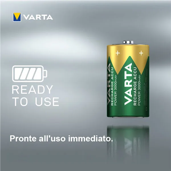 VARTA D Ready To Use Battery - 2 Pcs - Image 3