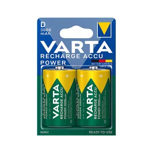 VARTA D Ready To Use Battery - 2 Pcs