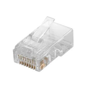 RJ45 plug, CAT 5 UTP unshielded