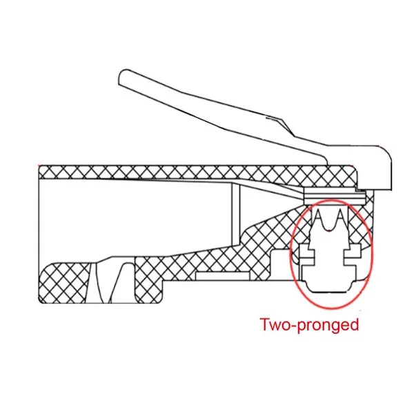RJ45 plug, CAT 5 UTP unshielded - Image 3