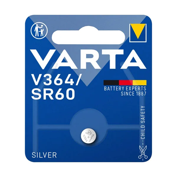 VARTA V364/SR60 Silver Oxide Battery - 1.5 V - Image 1