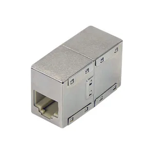 Metal RJ45 Coupler Female/Female - CAT 5e