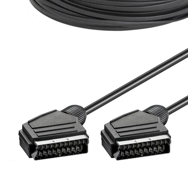 Video Cable - SCART M / SCART M - 60 centimeters - Image 1