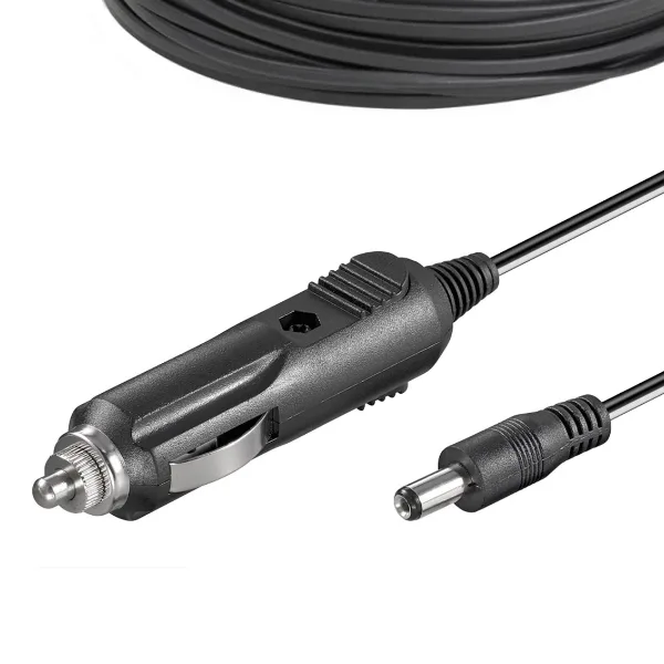 Cigarette Lighter Plug to DC Plug Adapter Lead - Image 1