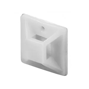 Self-Adhesive Cable Tie Mounts - 100 pieces