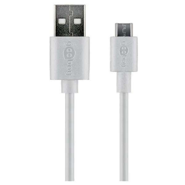 USB 2.0 Cable Male (A) โ Micro USB (B) - 2 metres - Image 3