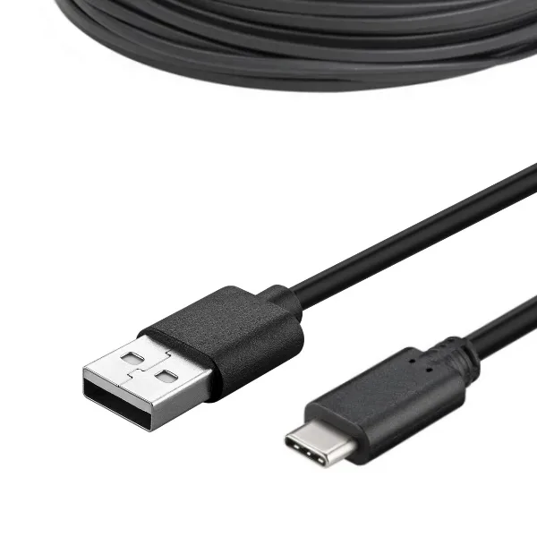 USB 2.0 (A) / Type C Cable - 3 metres - Image 1