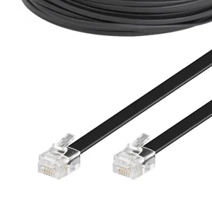 6-metre Telephone Cable with RJ12 (6P6C) Connector