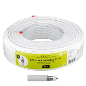 75 dB Coaxial Antenna Cable - 50 metre reel