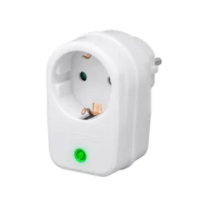 Mains socket with surge protection