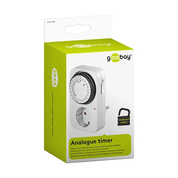 Socket with 24-Hour Mechanical Timer - Image 5