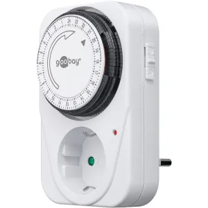 Socket with 24-Hour Mechanical Timer