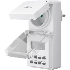 Outdoor weekly digital timer 3600 W - IP44