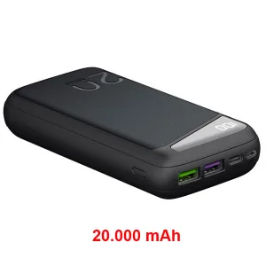 Power Bank 20,000 mAh - Quick Charge