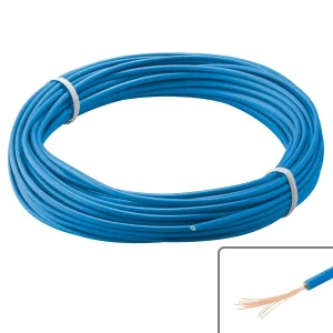 Hook-up Wire Spool 10 metres - blue