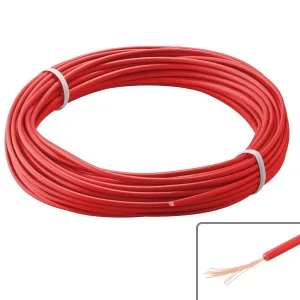 Hook-up Wire Coil 10 metres - red